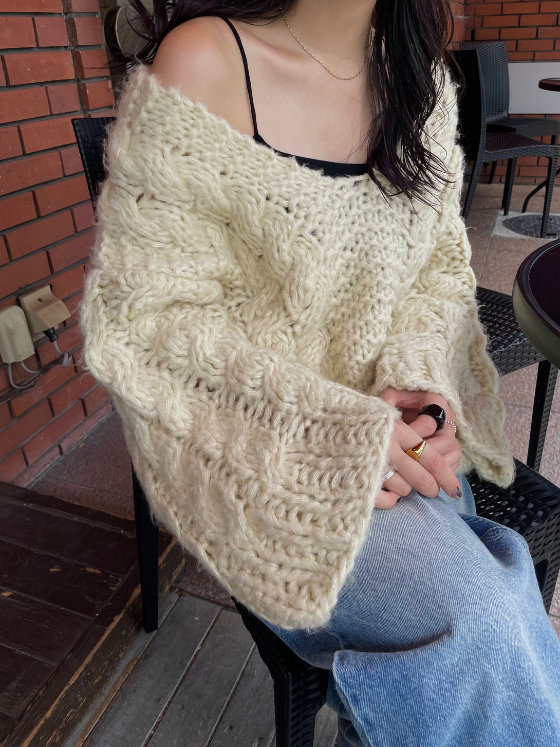 model 160cm / size free