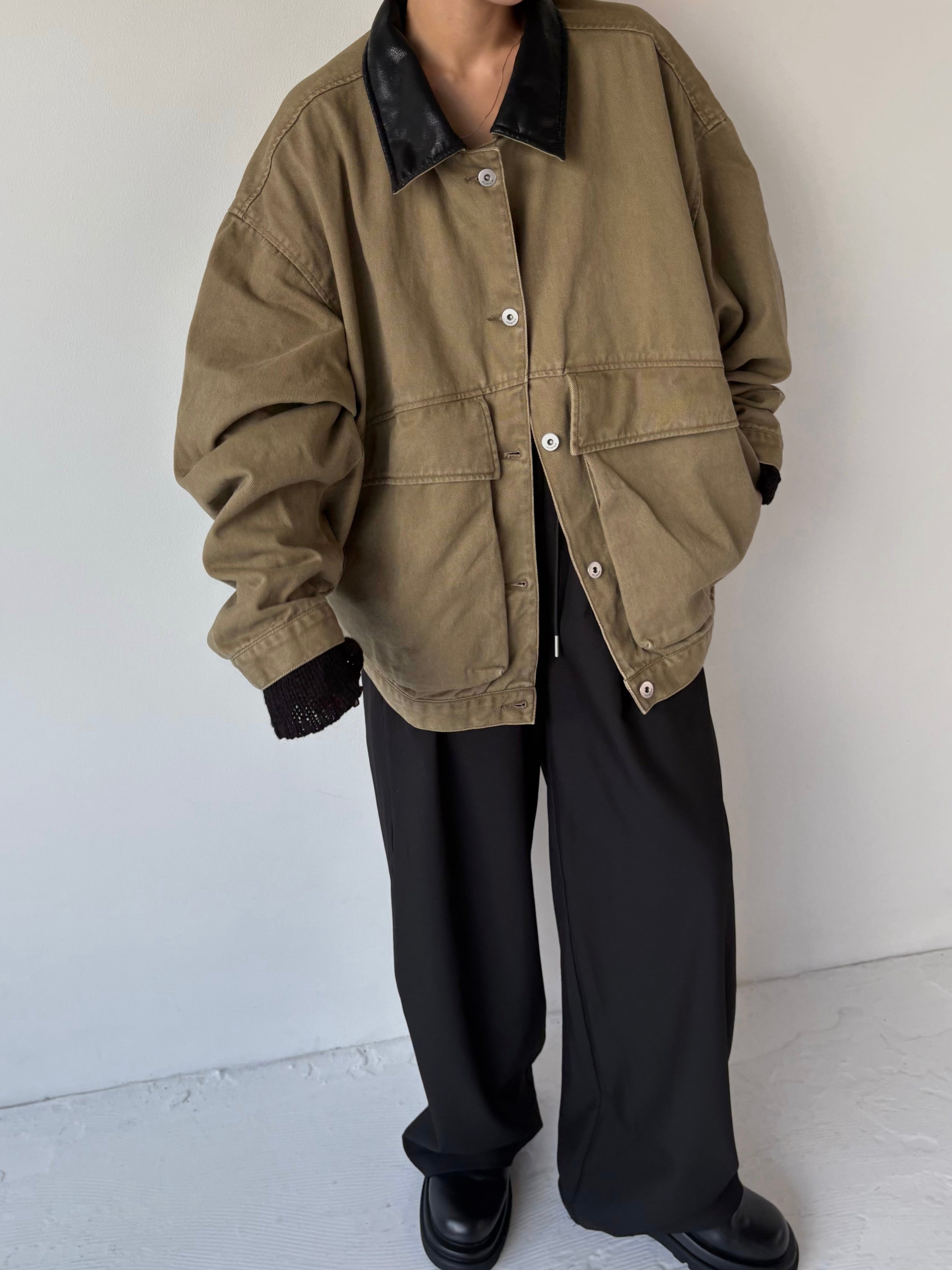 ジャケット・アウター s.mefu BIG SILHOUETTE HUNTING JACKE BIG SILHOUETTE HUNTING JACKET | efu(エフ)official通販サイト – efu