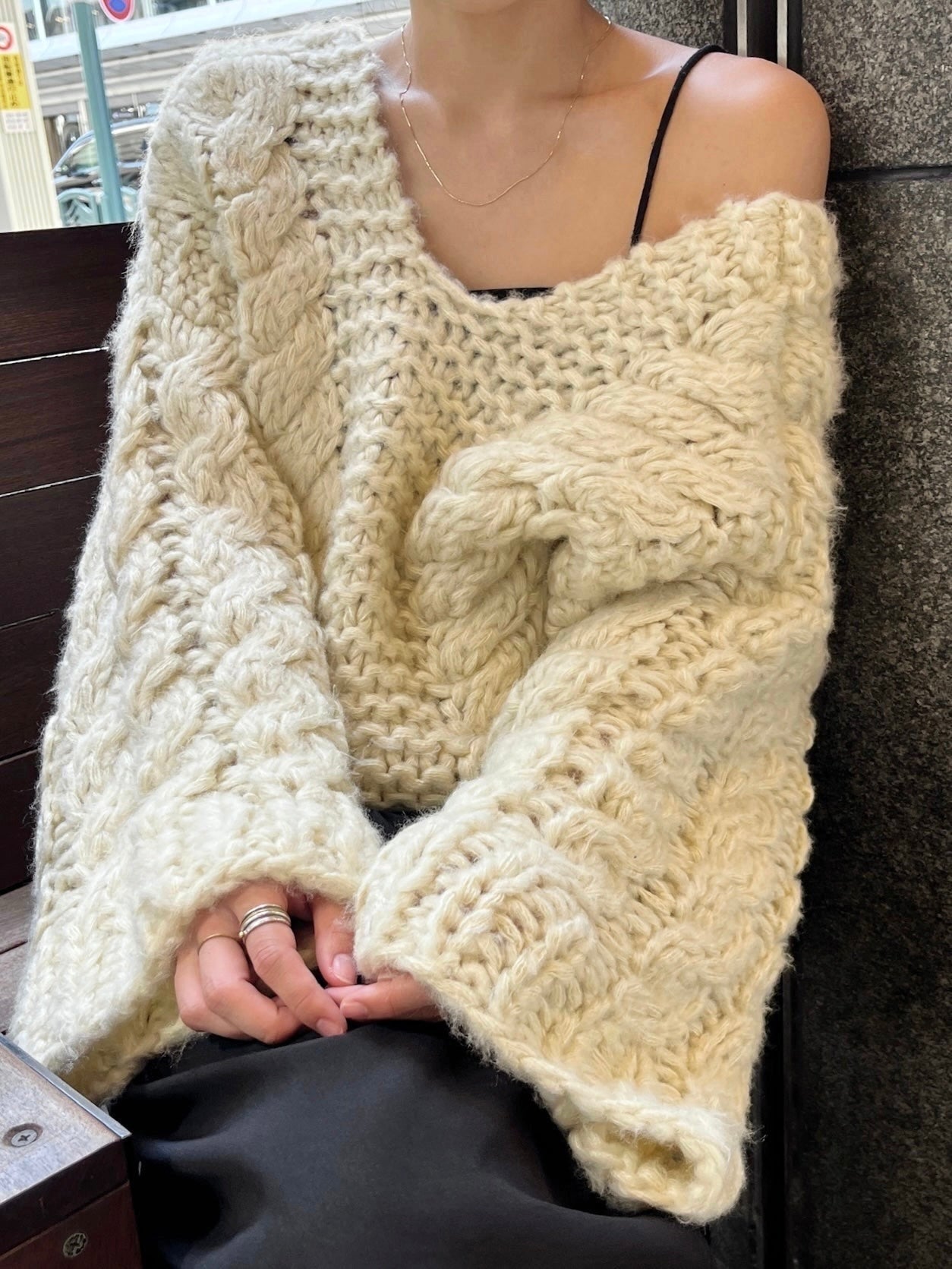 トップス efu HAND CABLE KNIT HAND CABLE KNIT | efu(エフ)official通販サイト – efu official