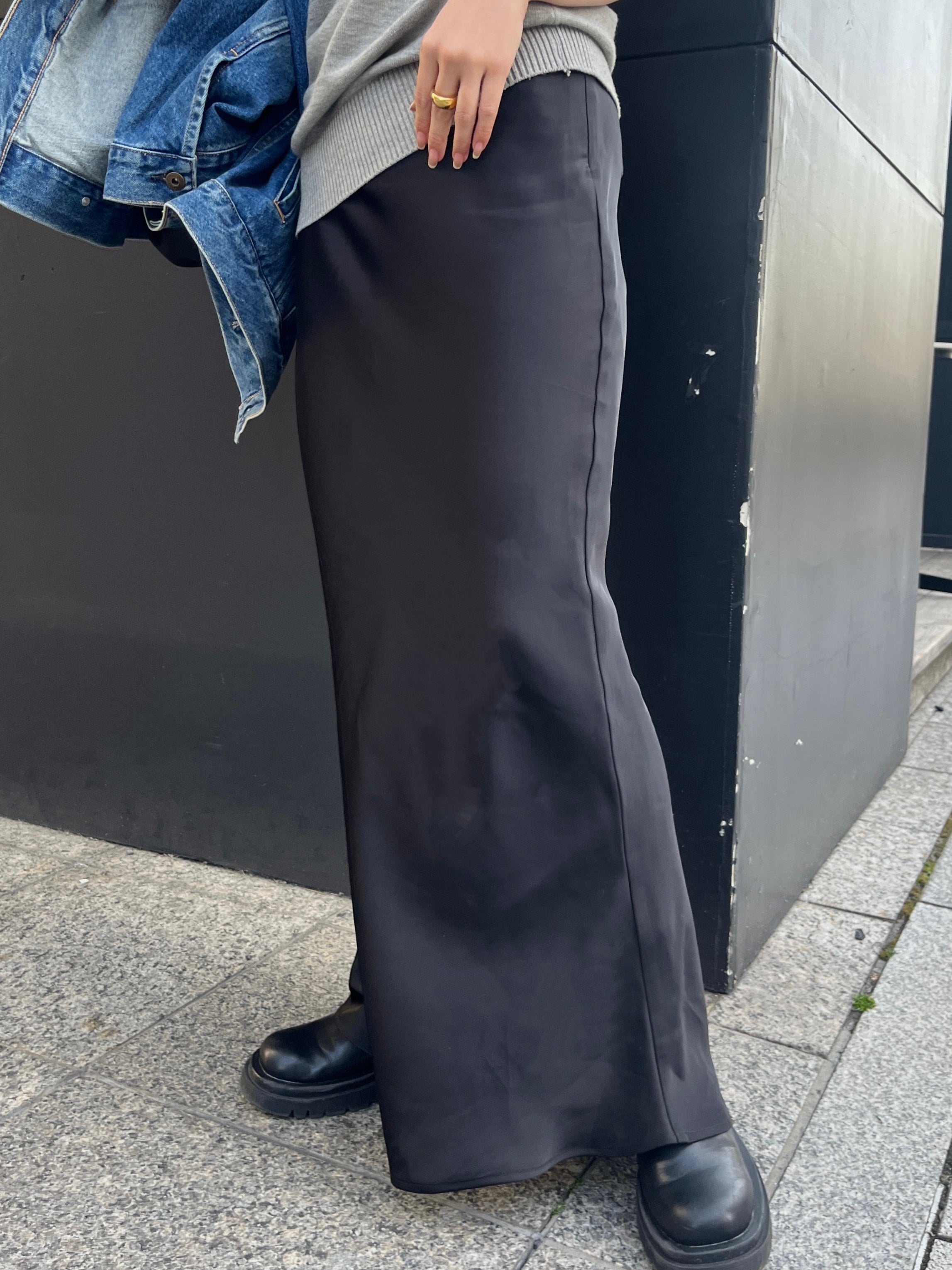 efu エフ HIGH WAIST SLIM WIDE DENIM HIGH WAIST SLIM WIDE DENIM | efu(エフ)official通販サイト