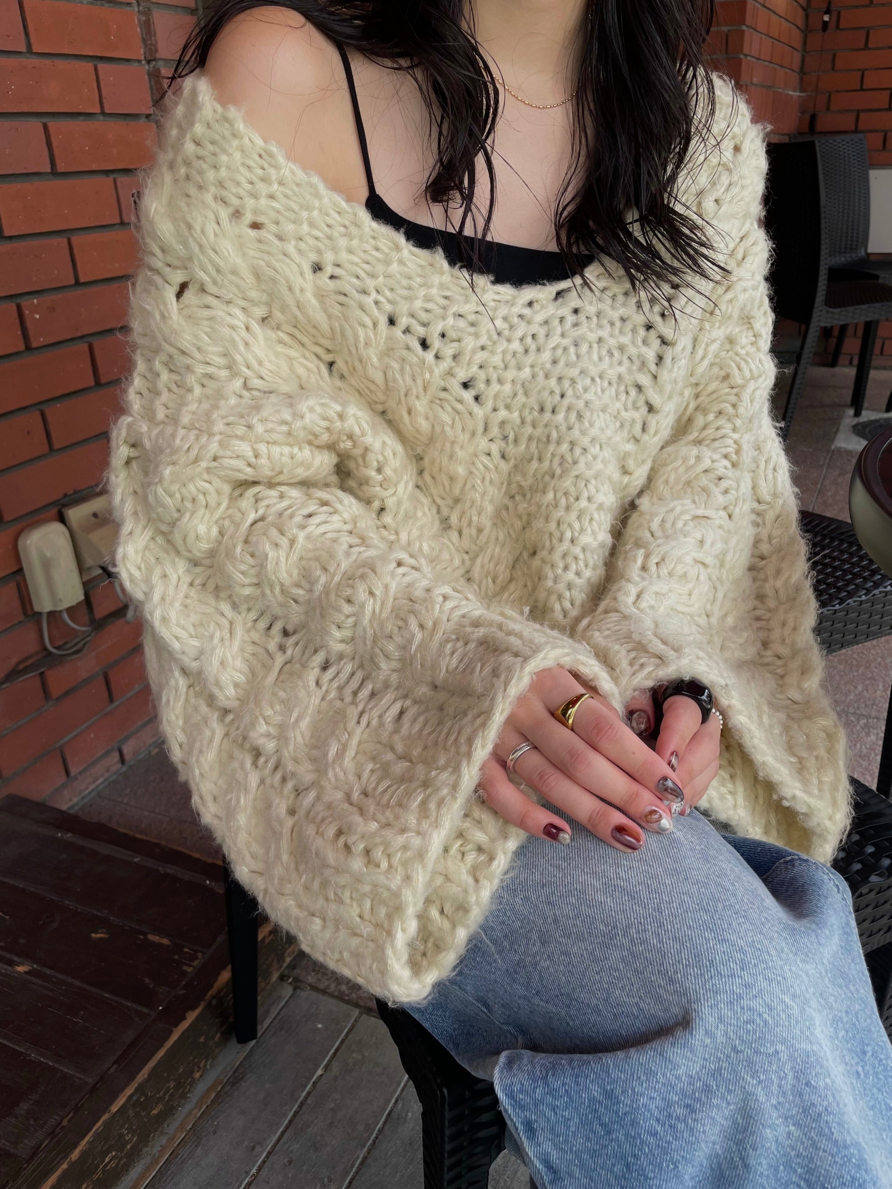 HAND CABLE KNIT | efu(エフ)official通販サイト – efu official