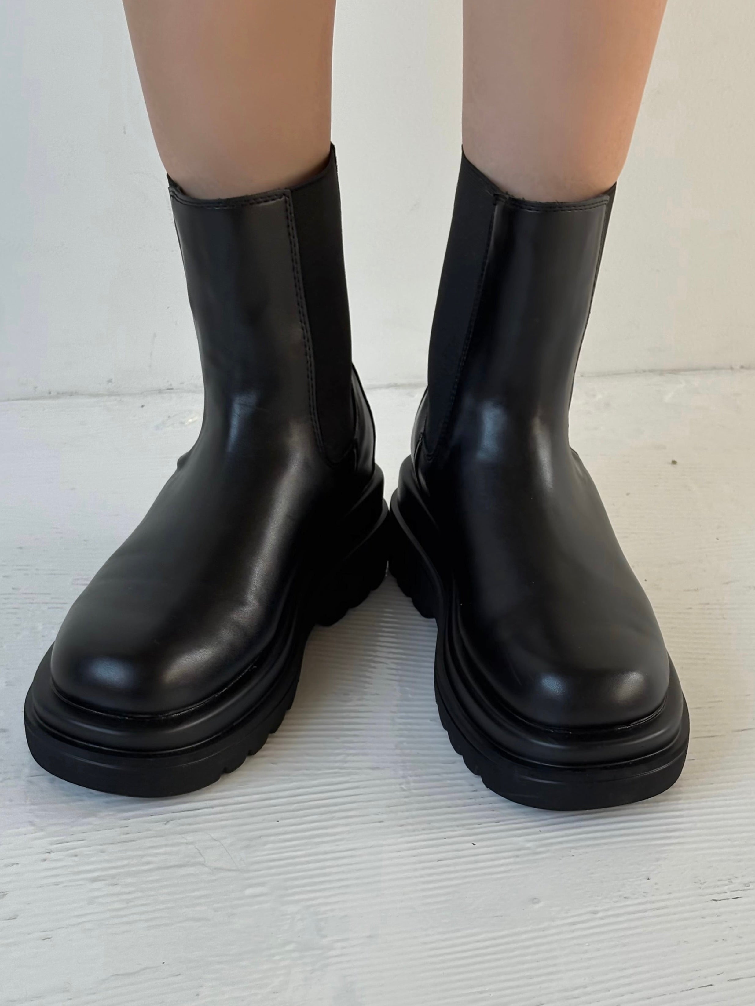 PLATFORM SIDE GORE BOOTS | efu(エフ)official通販サイト – efu official