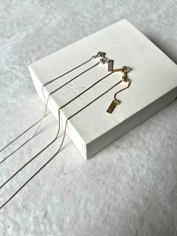 【PRE ORDER】efu SIGNATURE FINE CHAIN NECKLACE (12月上旬〜12月中旬発送予定)
