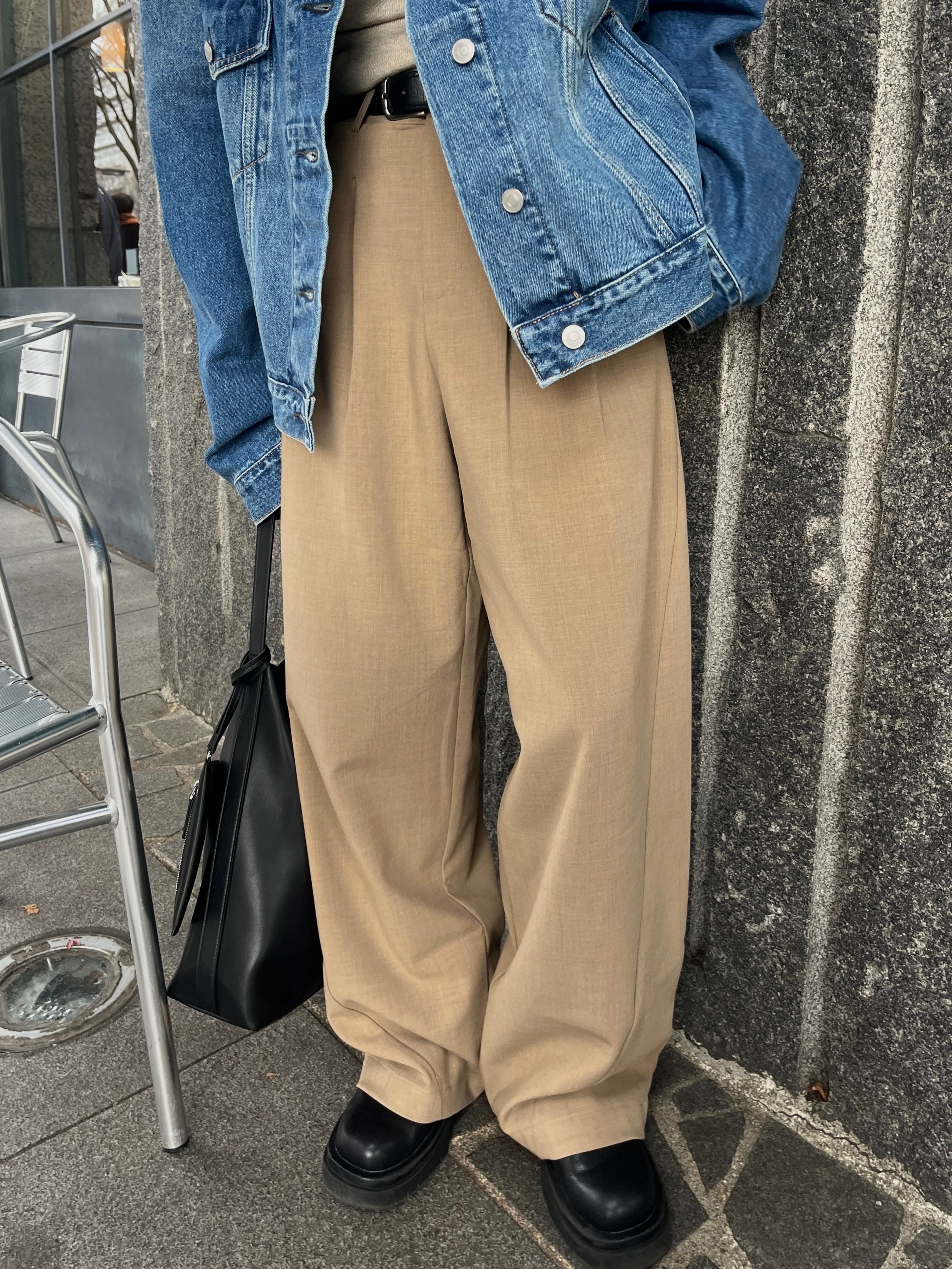 EASY SLACKS PANTS | efu(エフ)official通販サイト – efu official