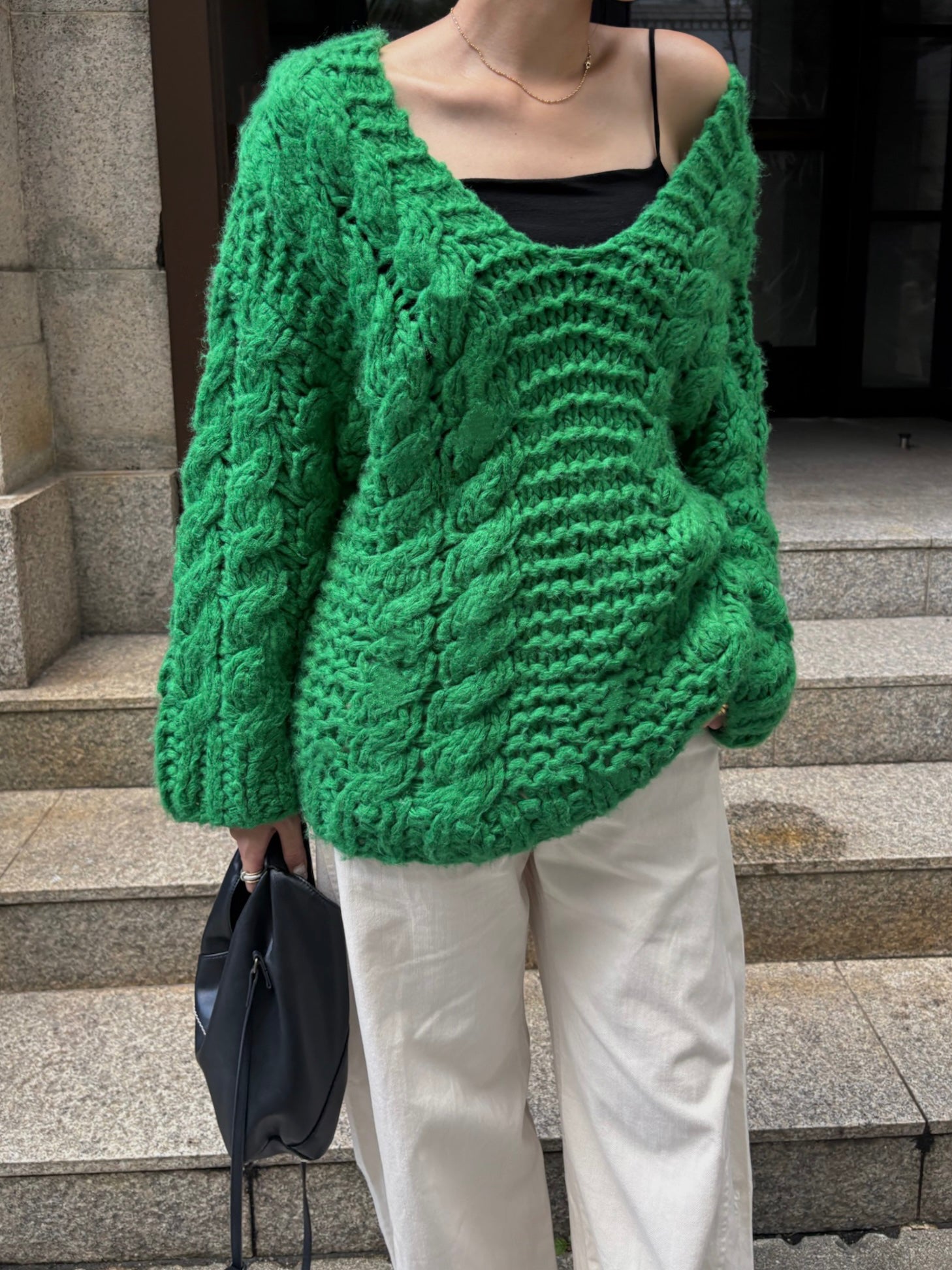efu HAND CABLE KNIT ニット セーター HAND CABLE KNIT | efu(エフ)official通販サイト – efu official
